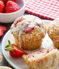strawberry muffin