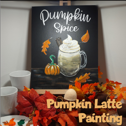 pumpkin spice painting