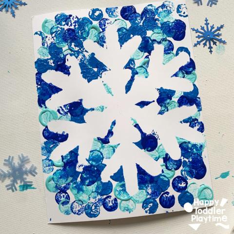 snowflake art