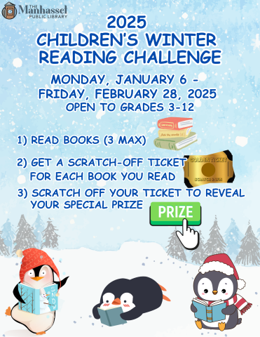 Winter Reading Challenge Poster