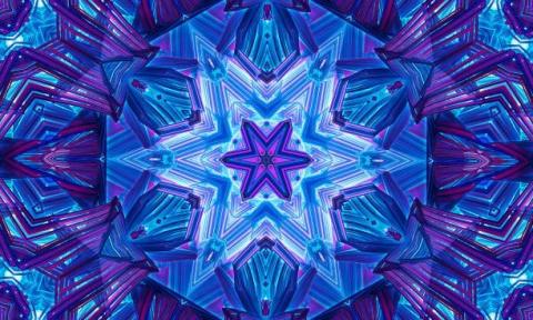 Colorful kaleidoscope