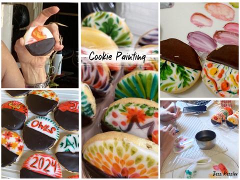 Painted Cookie Collage