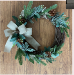 winter holiday wreath