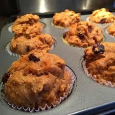 sweet potato raisin muffins