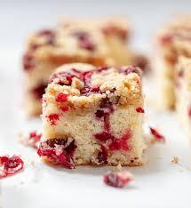 cranberry crumb cake