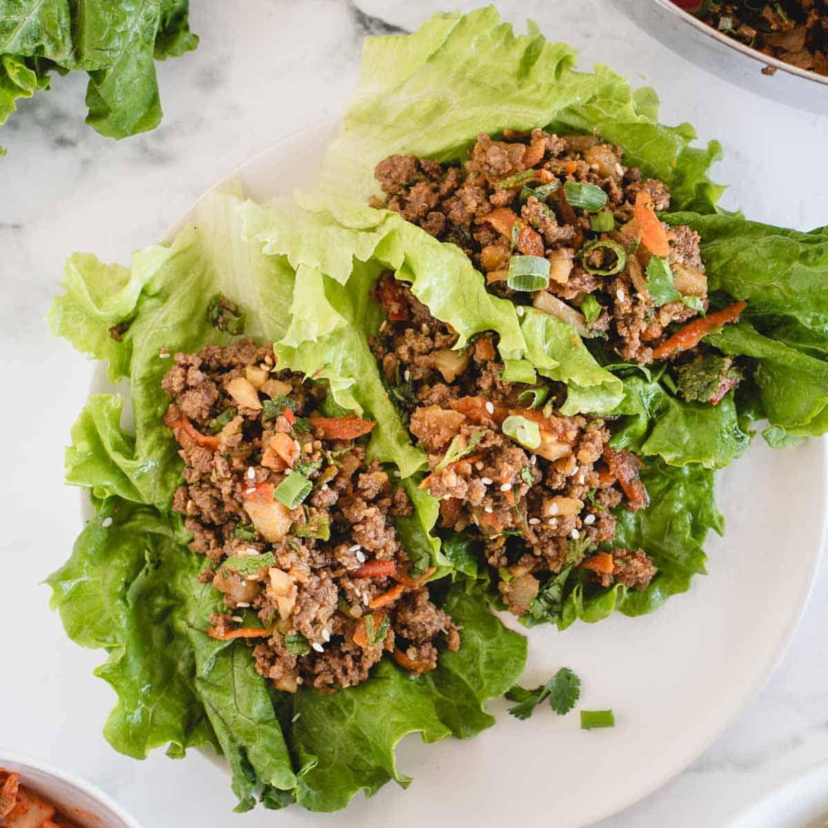 tai lettuce wraps