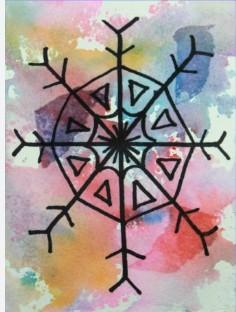 snowflake art